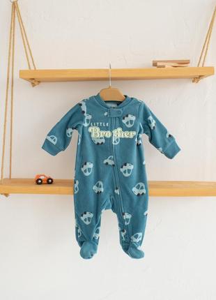Микрофлисовый человечек "little brother" от картерс