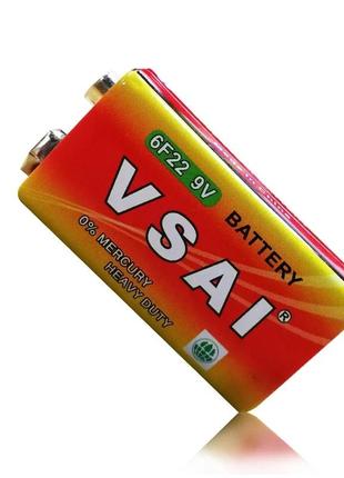Батарейка 9v vsai 60 ма литиевая крона salemarket