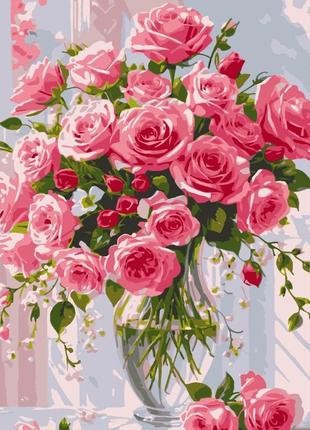 Картина по номерам "нежные розы" 13084-ac 40х50 см 1tap