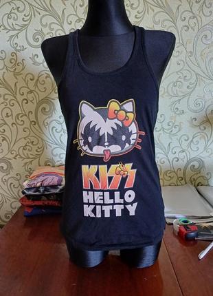 Kiss hello kitty 😺 майка