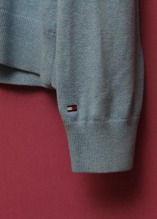 Tommy hilfiger рр l свитер из хлопка pima и кашемира cotton cashmere5 фото