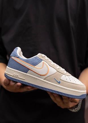 Чоловічі кросівки nike air force grey white