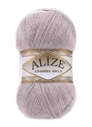 Пряжа angora gold 163 5 шт./пач. 20% бавова 80% акрил 100 г 550 м тм alize