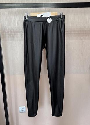 Нові шкіряні, під шкіру лосіни, легінси jdy