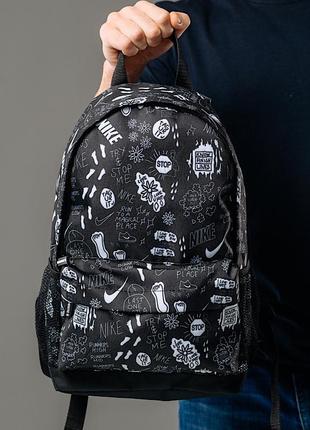 Рюкзак nike (найк) non-stop міський спортивний чоловічий жіночий портфель із принтом3 фото