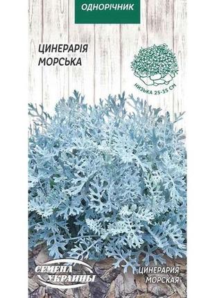 Цинерарія морська од (10 пачок) 0,1г тм семена украины 7копійок