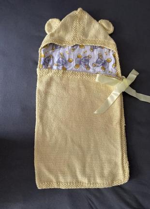 Конверт вязаный