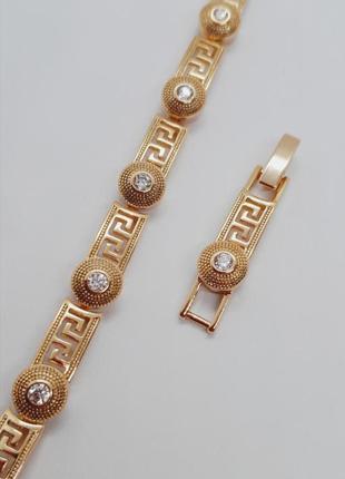 Браслет жіночий xuping 18k. 16,5см+3см