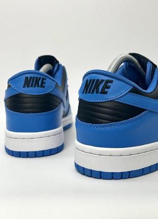 Кросівки nike sb dunk (blue&black)3 фото