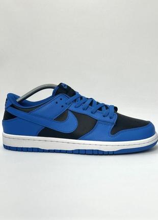 Кроссовки nike sb dunk (blue & black)9 фото