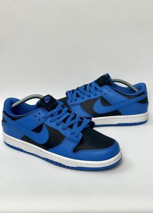 Кроссовки nike sb dunk (blue & black)5 фото