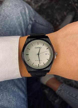 Годинник наручний кварцовий casio чоловічий срібний