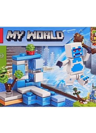 Дитячий конструктор «minecraft» 1201-3, 44 деталі