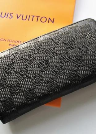 Гаманець louis vuitton унісекс black3 фото