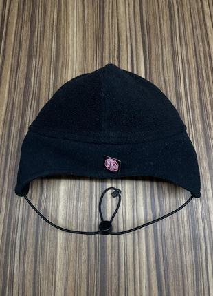 Зимняя флисовая шапка-ушанка salewa панама north face кепка wind stopper sherpa на верёвке logo outdoor fleece берет бини балаклава fjallraven