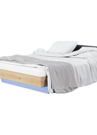 Кровать 2-сп бьянко 140х200 белый світ-меблів