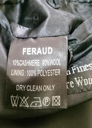 Мужское пальто из шерсти и кашемира feraud.