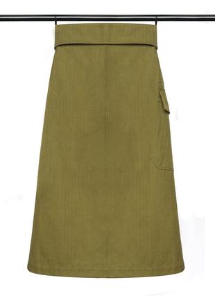 Хлопковая юбка-миди kenzo (34, 36, 38, 40) оригинал5 фото