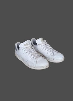 Шкіряні кросівки adidas stan smith