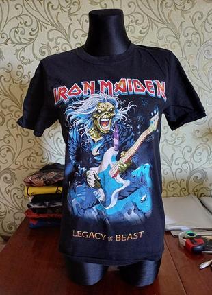 Iron maiden футболка. металл мерч1 фото