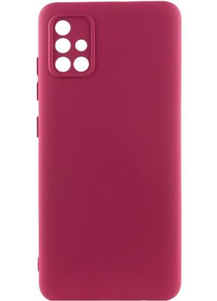 Чехол tpu getman liquid silk full camera для samsung galaxy a51
