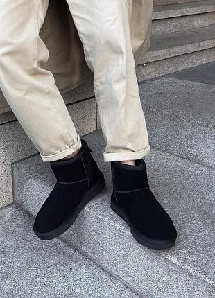 Ugg black (замша) 3