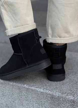Ugg black (замша) 9