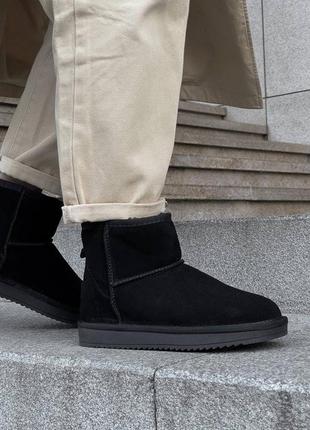 Ugg black (замша) 7