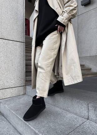 Ugg black (замша) 6