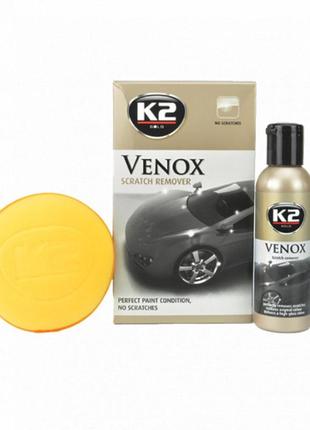 Молочко для полировки кузова k2 venox 180г для удаления царапин и восстановления блеска автомобиля dm-11