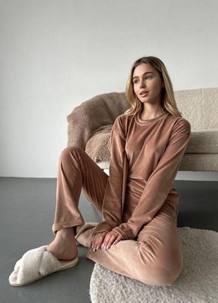 Женский домашний костюм  40-42,44-46,48-50,52-54,56-58,60-62(тев 470)