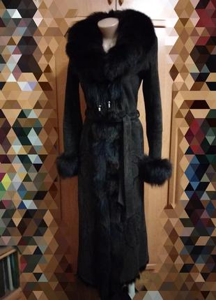 Дубленка из меха козы