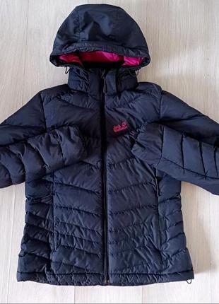 Женская  куртка пуховик jack wolfskin