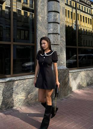 Мини платье с шортиками 🤍