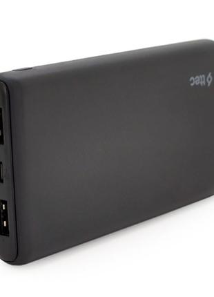 Повербанк powerbank ttec 10000mah, output: 2usb/type-c, 20w, black