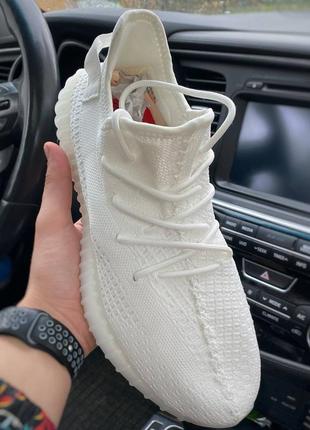 Adidas yeezy boost 350 white2 фото