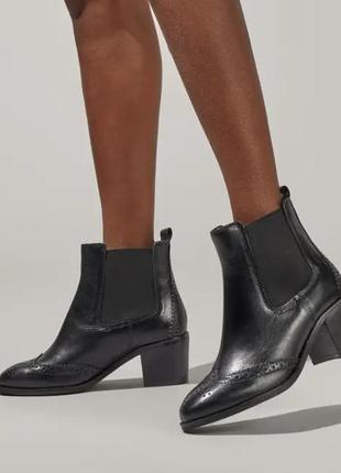 Боты-челси кожаные итальянские carvela
