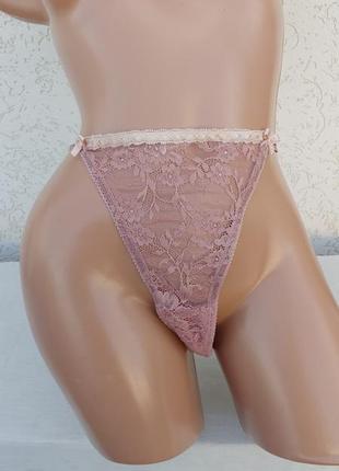 L нежное кружево новые трусики танга стринги бикини