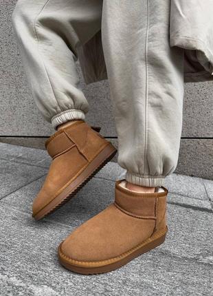 Ugg ultra mini camel 3