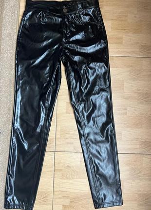 Брюки лаковые calzedonia лосины