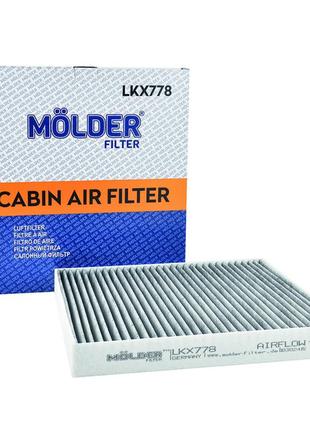 Фільтр повітряний molder lkx778 (wp208, lak888, cuk26009, k1311a) dm-11