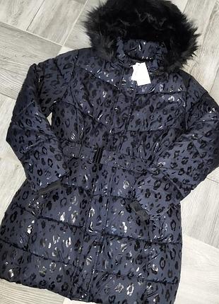 Бомбезне зимове пальто куртка  на дівчинку