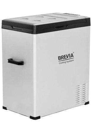 Холодильник автомобильный brevia 75л 22470