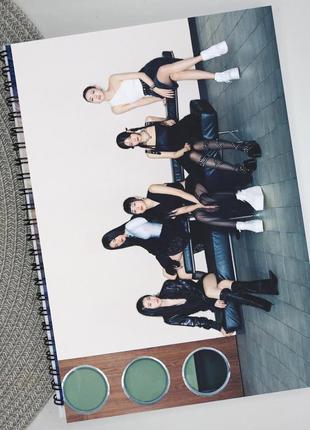 Скетчбук итзи itzy на пружине 30 листов 18919