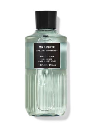 2 1 bath and body works 2 in 1 hair body wash graphite 450