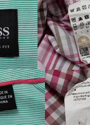 Hugo boss regular fit shirt  чоловіча сорочка10 фото