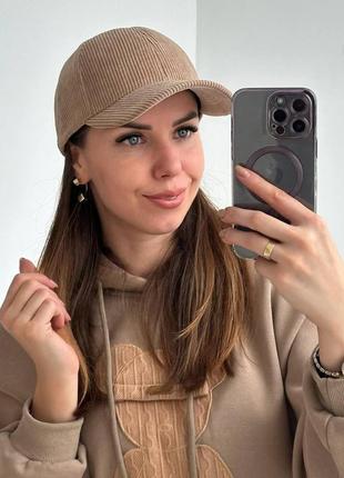 Кепка жіноча демі вельвет 902006