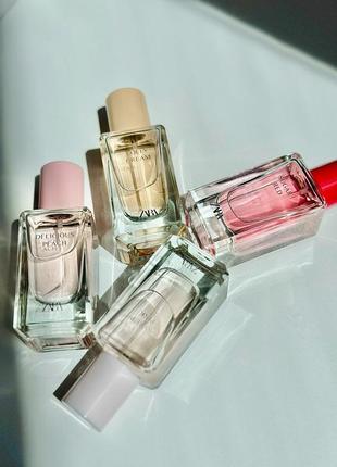 Духи для девочек zara sugar red, syrup pink