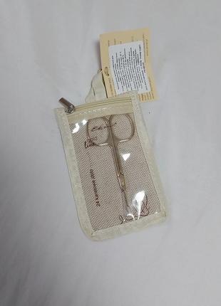 Ножиці для кутикули манікюрні нові ewa schmitt gold line золотисті можливий обмін розгляну