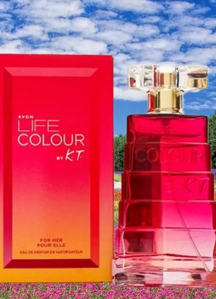 Парфумна вода avon life colour 50ml